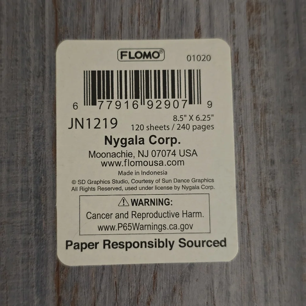NYGALA CORP: FLOMO religious scripture